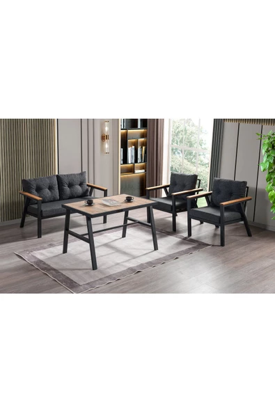 Onurdesign Asil Balkon Bahçe Çay Seti Takımı - Resim 2