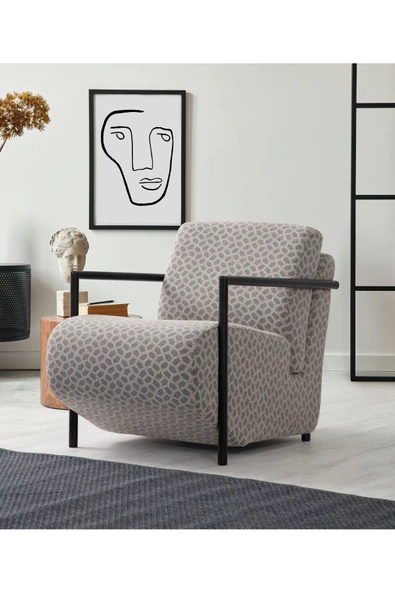 Onurdesign Dante Metal Ayaklı Berjer ürün görseli 1