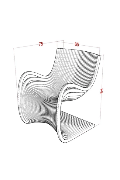 Onurdesign Lüx Ahşap Berjer - Resim 4
