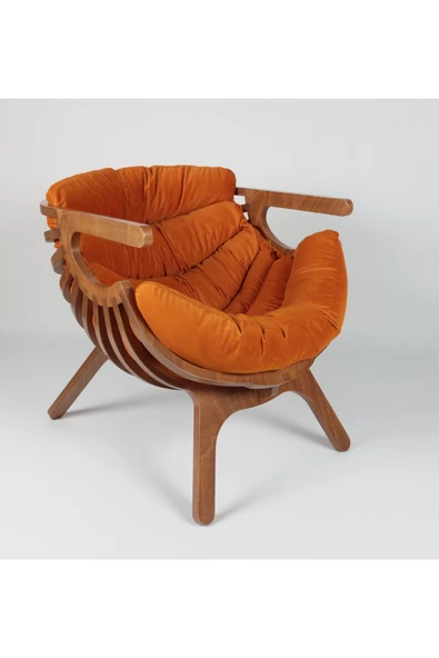 Onurdesign Konfor Ahşap Berjer ürün görseli 1