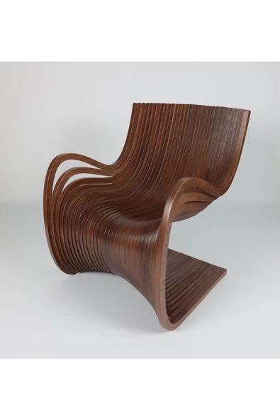 Onurdesign Lüx Ahşap Berjer - Resim 2
