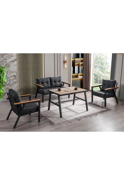 Onurdesign Asil Balkon Bahçe Çay Seti Takımı ürün görseli 1