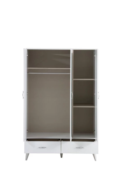 Onurdesign 3 Kapaklı 2 Çekmeceli Dolap - Resim 2