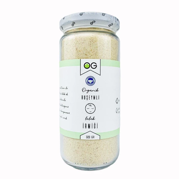 Og Organik Ruşeymli Bebek İrmiği 320 gr ürün görseli 1