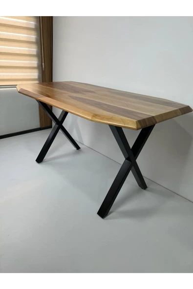 Onurdesign Ceviz Kaplamalı Yemek Masa - Resim 2
