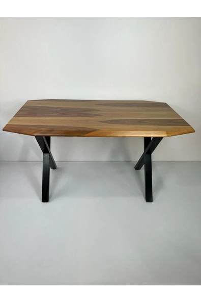 Onurdesign Ceviz Kaplamalı Yemek Masa - Resim 6