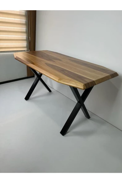Onurdesign Ceviz Kaplamalı Yemek Masa - Resim 3