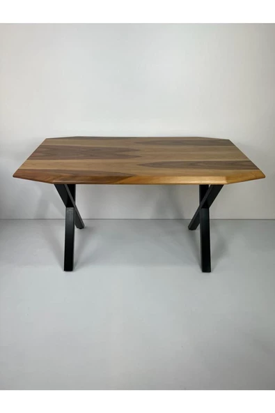 Onurdesign Ceviz Kaplamalı Yemek Masa - Resim 5