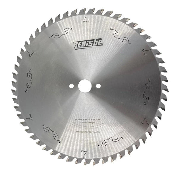 350x3,5/2,5x30 Z54 AĞAÇ TESTERESİ RESİSTE ürün görseli 1