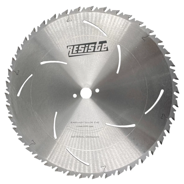 450X4,0/3,0X30 Z42 ATLAMALI AĞAÇ TESTERESİ RESİSTE ürün görseli 1
