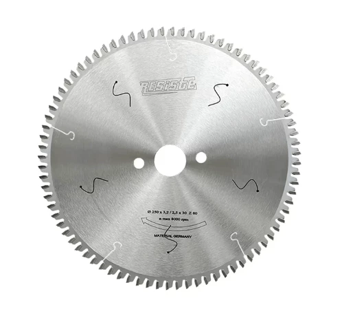 250X3,2/2,2X30 Z80 ALÜMİNYUM TESTERESİ RESİSTE ürün görseli 1