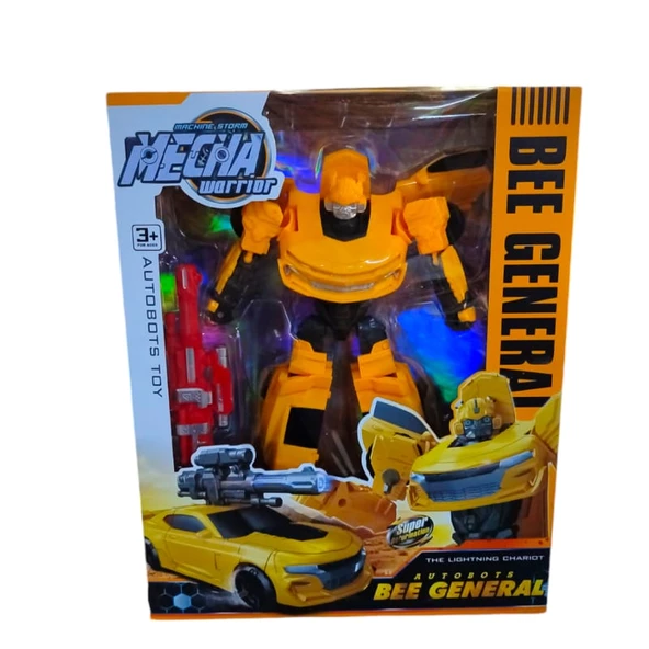 Toysan Büyük Sarı Bambılbi  Robota Dnüşen Araba 054 ürün görseli 1