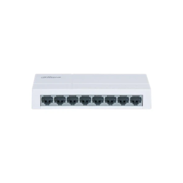 Dahua PFS3008-8ET-L 8 Port Megabit Yönetilemeyen Fast Ethernet Switch ürün görseli 1