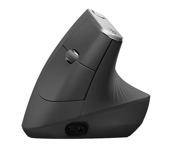 Logitech Mx Vertical 910-005448 Dikey Şarjlı Ergonomik Optik Kablosuz Mouse - Resim 2