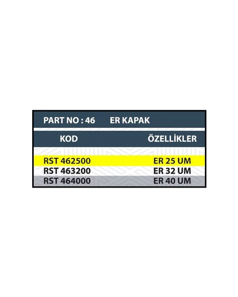 ER25 PENS KAPAĞI - Resim 2