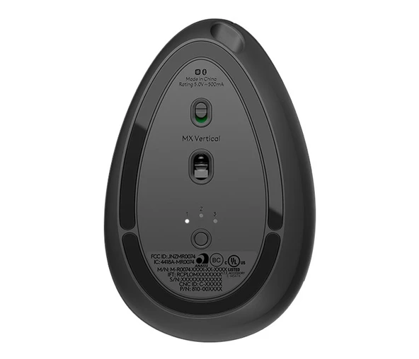 Logitech Mx Vertical 910-005448 Dikey Şarjlı Ergonomik Optik Kablosuz Mouse - Resim 3