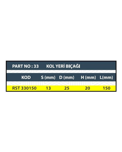 KOL YERİ BIÇAĞI - Resim 3