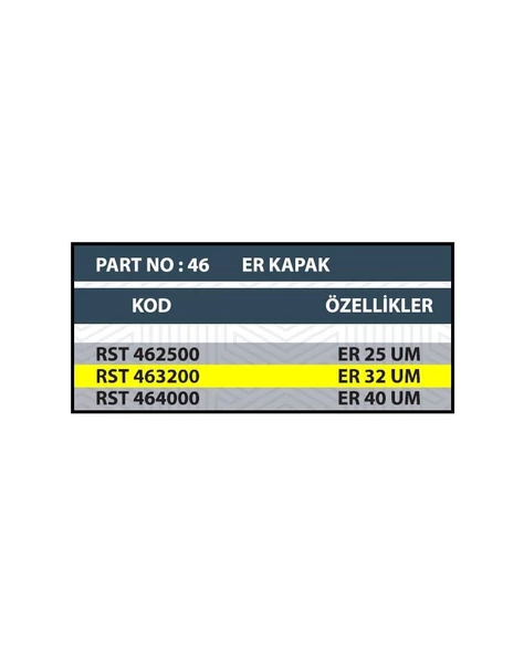 ER32 PENS KAPAĞI - Resim 2