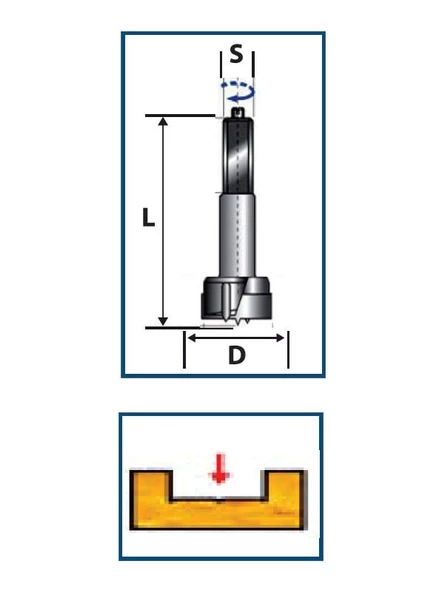 15x70 SAĞ ÇOKLU DELİK MATKABI - Resim 2