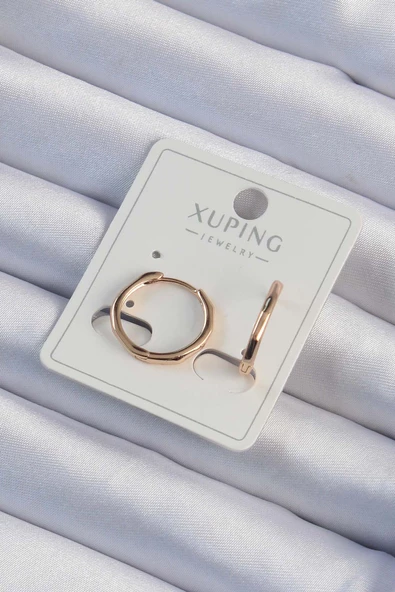 Xuping Rose Renk Kemik Model Halka Küpe - TJ-BKP9441 ürün görseli 1
