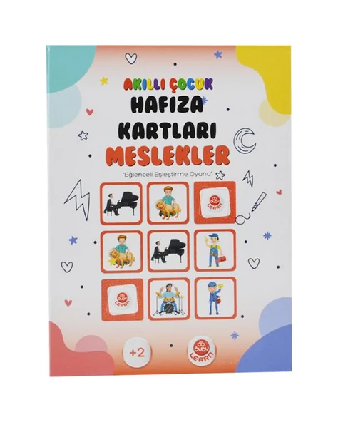 Akıllı Çocuk Hafıza Kartları Meslekler Bubu ürün görseli 1