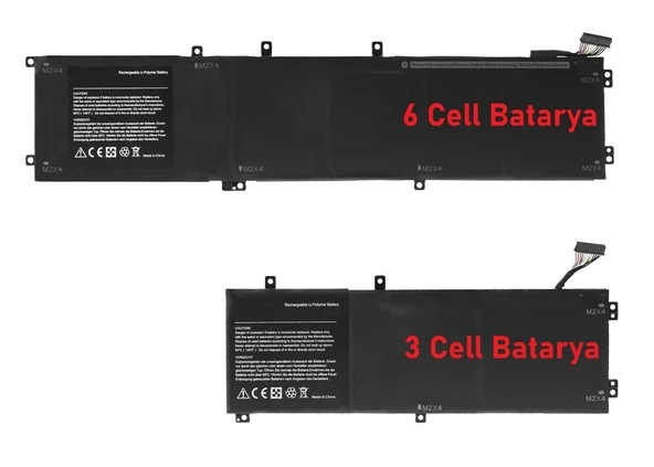 Dell XPS P56F003 Batarya Pil RETRO 3Cell ürün görseli 1