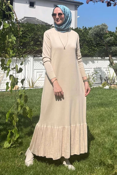 Rüya Taş Triko Elbise ürün görseli 1