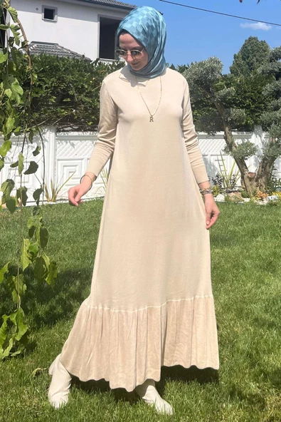 Rüya Taş Triko Elbise - Resim 5