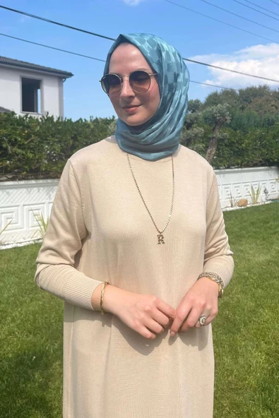 Rüya Taş Triko Elbise - Resim 4