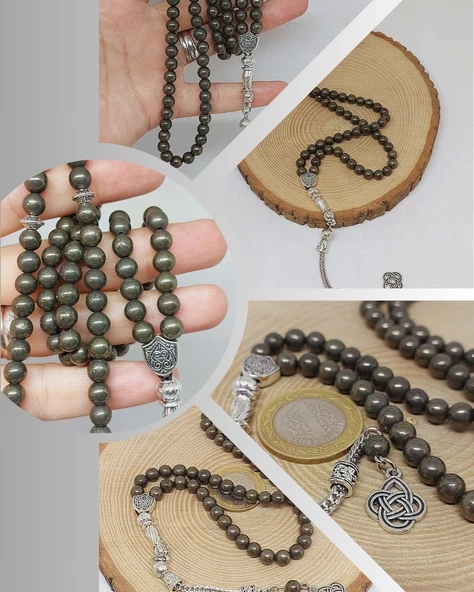 Pirit Taşı 99luk Tesbih 6mm (4867) ürün görseli 1