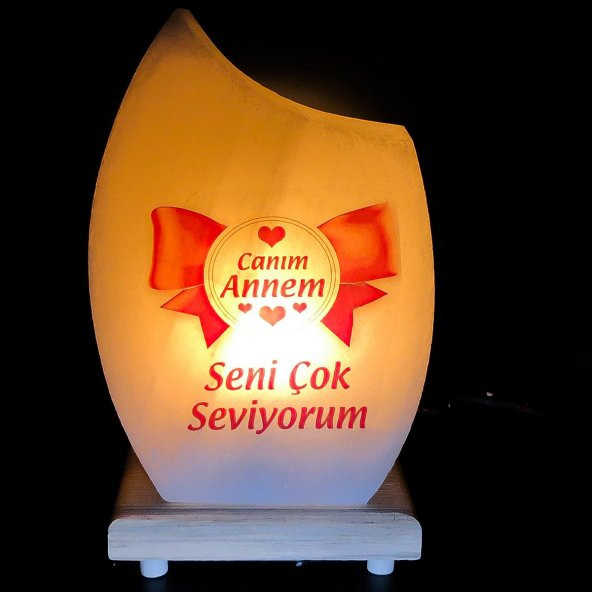 Anneler Gününe Özel Tuz Lambası ürün görseli 1