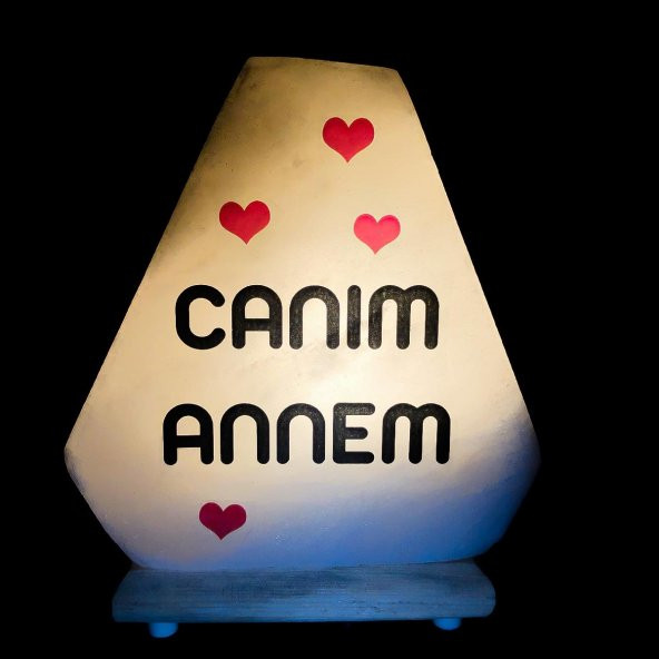 Anneler Günü Hediyesi Tuz Lambası - Resim 2