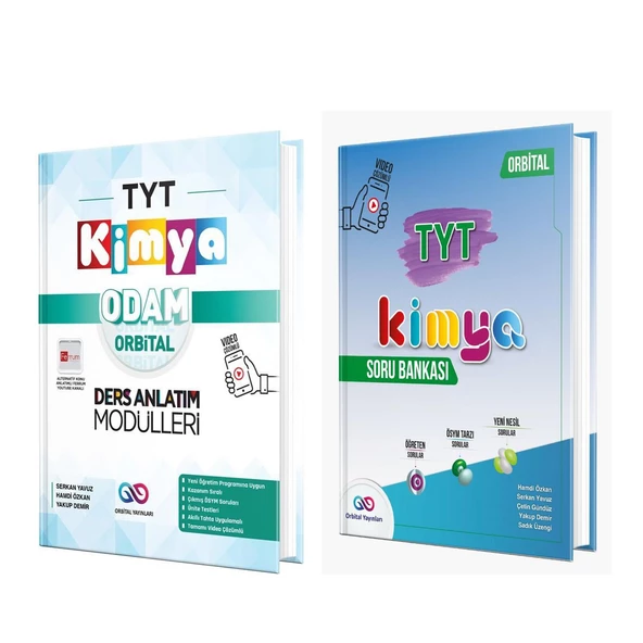 Orbital TYT Kimya Konu ve Soru Bankası Seti 2 Kitap ürün görseli 1