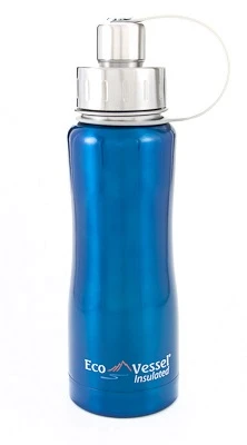 Eco Vessel Üçlü Yalıtımlı Vidalı Başlık Termos 0.75 Litre-TURKUAZ ürün görseli 1