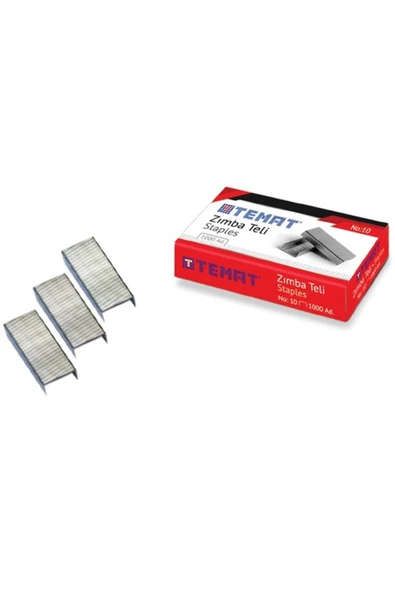 Zımba Teli No:10 Gümüş 100'lü Paket ürün görseli 1