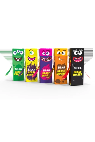 Beast Silgi 5 Adet Canavar Art.1024 - Resim 6
