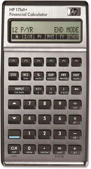 HP 17bII+ Finansal Hesap Makinesi ürün görseli 1