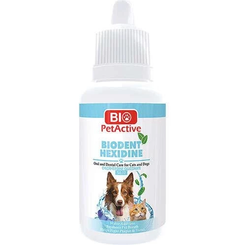 Bio Pet Active Biodent Hexidine Ağız Ve Diş Bakım Solüsyonu 50 ml ürün görseli 1