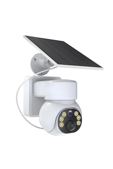 Uranium ANP-PT4015BS4G-B 4mp 3.6 mm Lens 4g/lte 15 mt Ir + 15 mt Beyaz LED Çift Yönlü Konuşma IP65 Solar Kamera ürün görseli 1