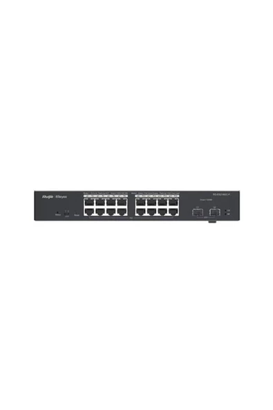 RUIJIE Rg-es218gc-p 16 Port 10/100/1000 2 Sfp Poe Yönetilebilir Switch ürün görseli 1