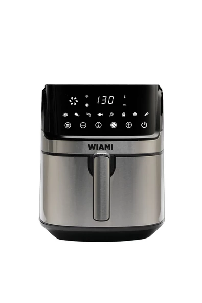 Wiami Airfryer 6.5L Inox Akıllı Hava Fritözü ürün görseli 1