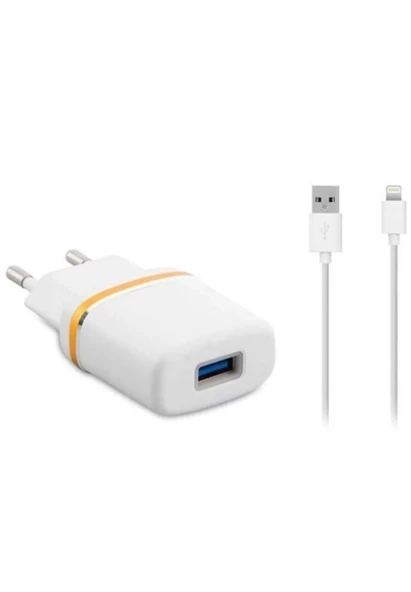 S-link Smart Mini Renkli Metal Çerçeveli Usb Yuvalı AC Adaptörü ürün görseli 1