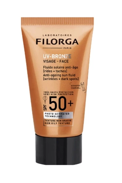 Filorga UV-Bronze SPF50+ Yaşlanma Karşıtı Sıvı Güneş Kremi 40 ml ürün görseli 1