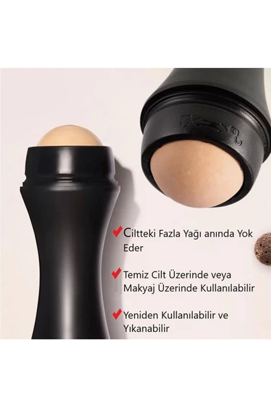 Yenigeldi Volkanik Taş, Doğal Yağ Emici Ve Cilt Matlaştırıcı Gerçek Lav Taşı ürün görseli 1
