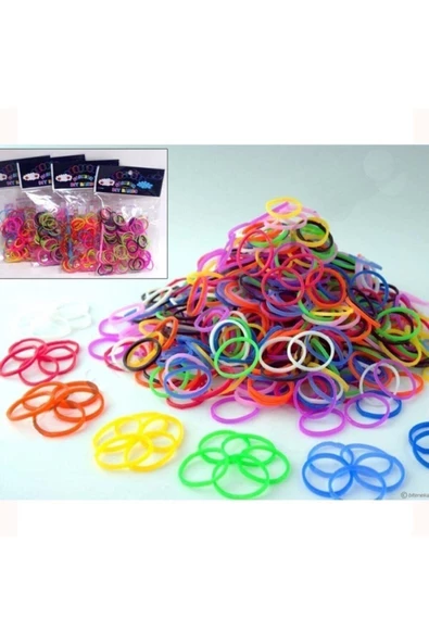 WARRA Lastik Örgü Bileklik Ve Kolye Yapma (yapım) Seti 3 Paket Loom ürün görseli 1