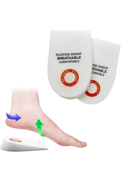 Yenigeldi İthal , Memory Foam Ayakkabı Tabanlığı Topuk Yastığı Topuk Şokunu ve Basıncını Azaltır ürün görseli 1