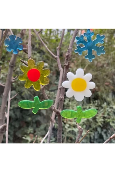 Yenigeldi 3 Adet Jel Sticker, Cam Sticker ürün görseli 1