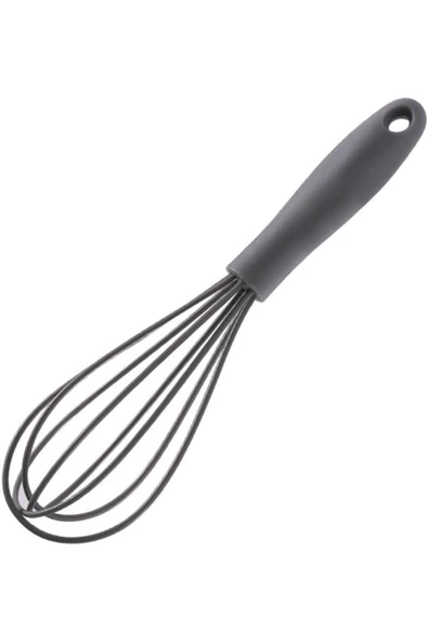 Yenigeldi Gri , Siyah Silikon Pratik Çırpıcı Çizdirmez Çırpıcı Yemek Pasta Pişirme Karıştırma Köpürtme ürün görseli 1