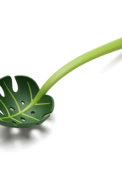 Yenigeldi Yaprak Kepçe ,jungle Servis Kaşığı, Jungle Spoon Mutfak Kaşığı, Yaprak Servis Kaşığı ürün görseli 1