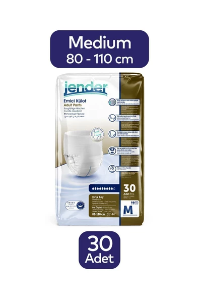 Jender Emici Külot Orta Boy M 30'lu Hasta Bezi ürün görseli 1